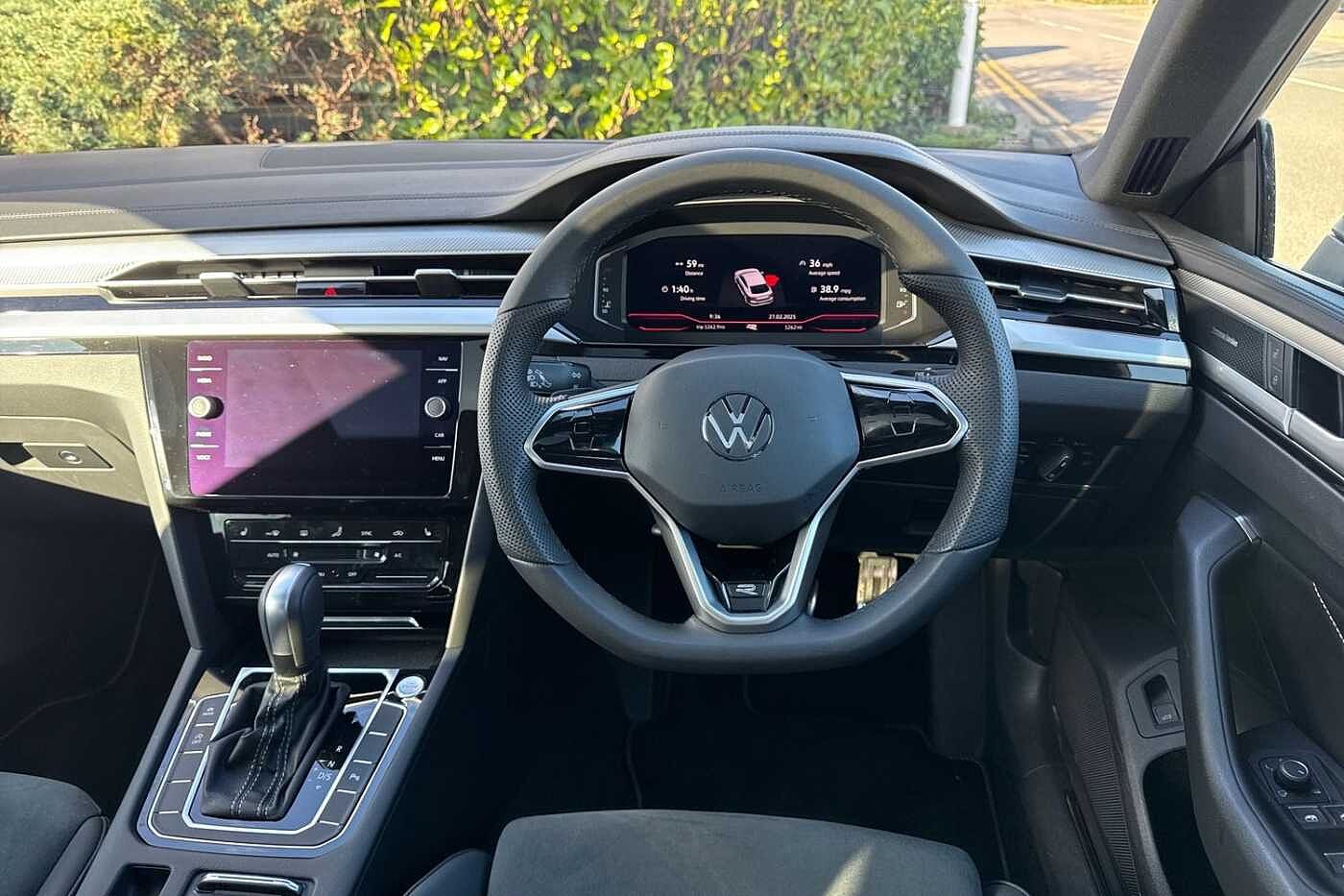 Volkswagen Arteon PA R-Line 2.0 TSI 190PS 7-speed DSG 5 Door + 20' NASHVILLE + HARMAN KARDON + IQ